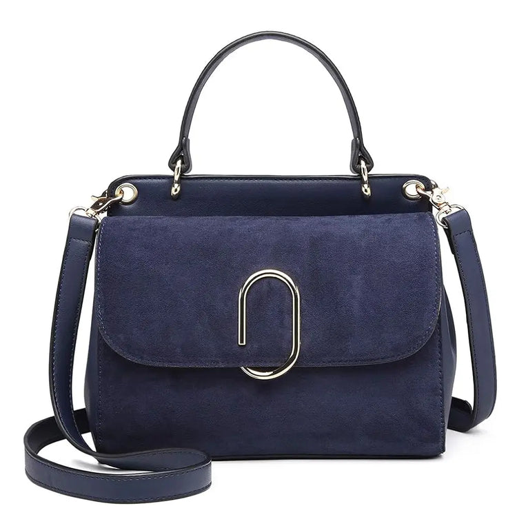 Miss Lulu piccola borsa da donna elegante borsa a tracolla borsa a tracolla in ecopelle elegante Shopper per donna