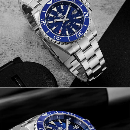 ADDIESDIVE Men Luxury Watch Sapphire Crystal Ceramic Ring 20Bar Diving Luminous Automatic Mechanical Watch Exquisite Gift Clock