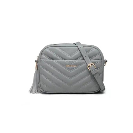 Miss Lulu WOMEN'S shoulder bag Tassel Small Crossbody Bag Elegant Golden Hardware handbag For WOMEN'S PlatiNum