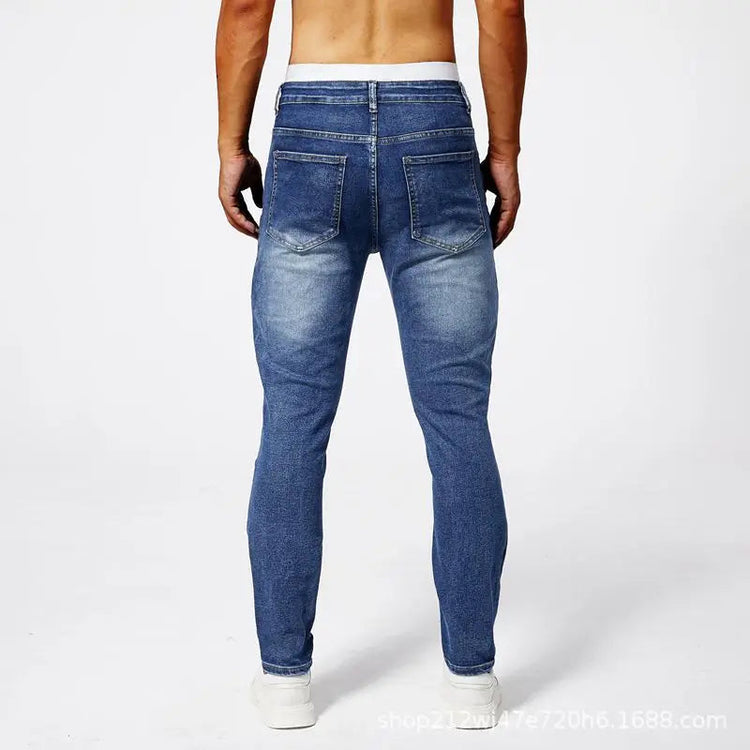 2025 New Motopants leisure motorcycle jeans riding trousers off-road motocross riding pants zipper design Multiple pockets PlatiNum