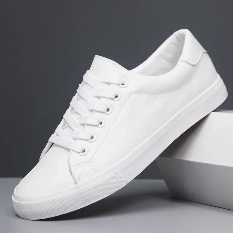 Classic Men Leather Casual Shoes High Quality Comfortable Platform Sneakers Men Flats Shoe Loafers British Jogging Shoe Hot Sale