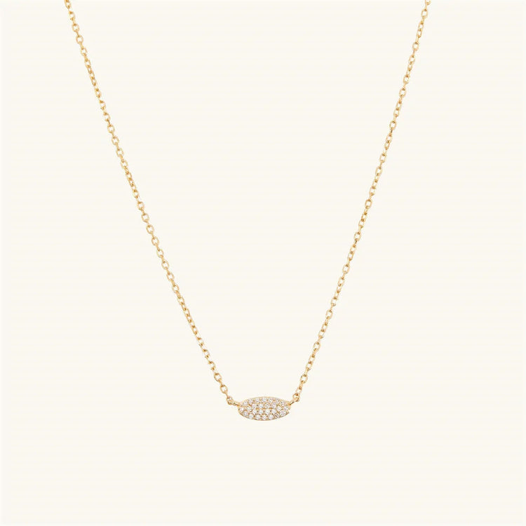 DPLAOPA 925 Sterling Silver Gold Solo trilioni Pave CZ zircone cuscino collana lunga catena pera Choker donne monete di lusso gioielli PlatiNum