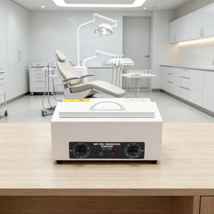 Metal Cleaning Machine High Temperature Sterilizer 300W 2L 122-428℉ Timer Dry Heat Stainless Steel for Nail Salon Clinic Lab Can Be Used In Clinics Hair Stores Nail Salons Beauty Salons Laboratories Etc