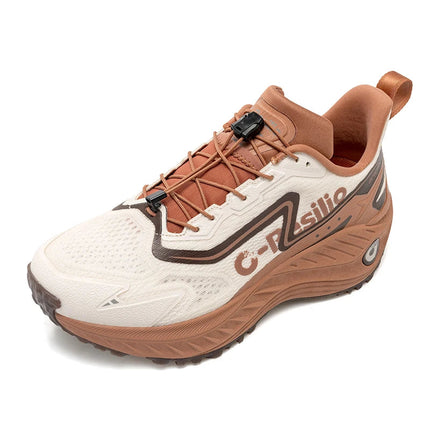 ONEMIX Autunno Inverno Luce 0 Outdoor Shock Assorbibile Leggero Scarpe da corsa da fondo Uomo Antiscivolo Resistente all'usura Arrampicata PlatiNum