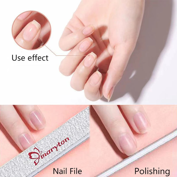1000Pcs Big Size Nail Tools Nail Files for Nail Coarse File  Emery Board Manicure Nail Buffer