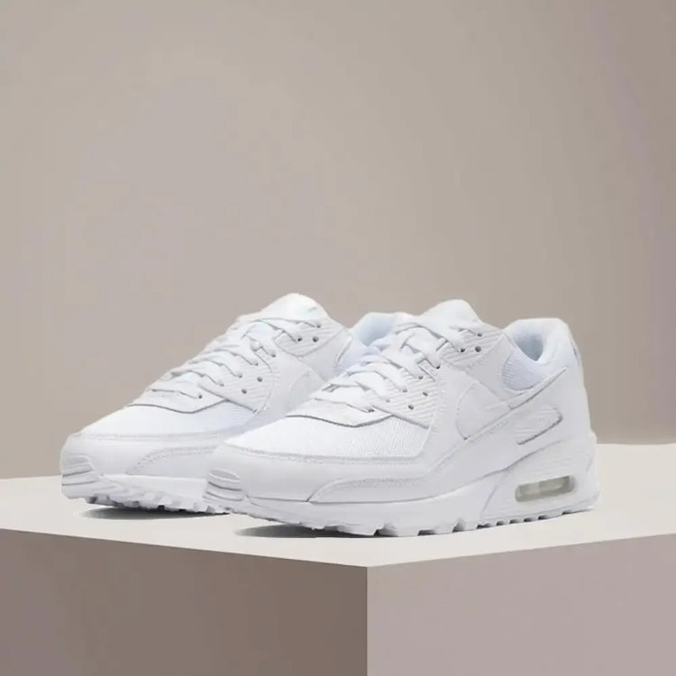 Nike Air Max 90 Classic Retro Slip-Resistant Style Lightweight Comfort Design Everyday Running Shoes CN8490-100