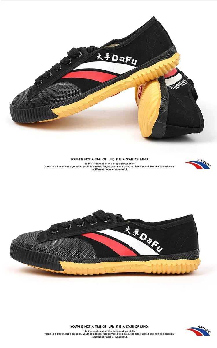 DaFu Scarpe Originali Scarpe da Ginnastica Classiche Arti Marziali Wushu Kungfu Scarpe da Ginnastica Uomo Donna Kungfu