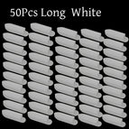 Long White 50Pcs