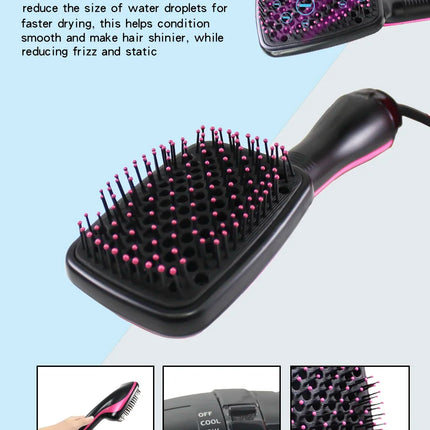 Great Deal, One-Step Comb, Negative Ion Hair Dryer, Curling Brush, Wet and Dry Straight Curler, Hot Air Comb