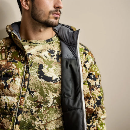 Men's Kelvin Light Down Jacket Winter Camouflage Fishing Hunting Suit