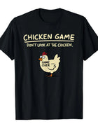 T-shirt Don't Look Chicken Spaß |   entspannt e comode, Geignet Lot Die vier Jahreszeiten, Kurzärmelig