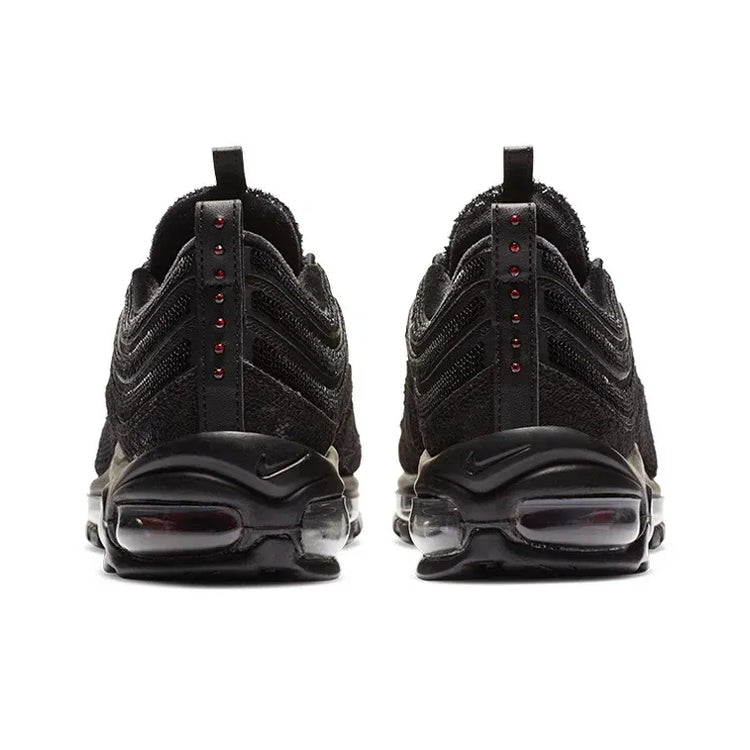 Nike Air Max 97 Running Shoes Women's Low-top Black/Red DC1709-060