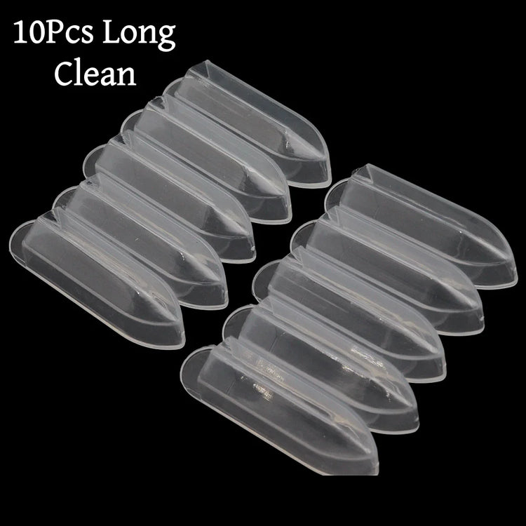 Transparent Plastic Cuticle Nipper Protective Cover Anti-Scratch Dustproof Storage Sleeve Nail Tool Tip Guard Cap
