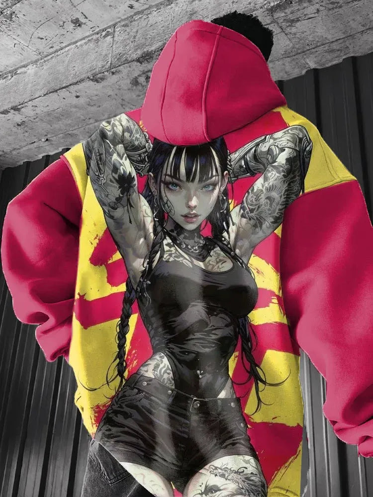 Anime Character 3d Print Hoodies Men Women Fashion Hoodies Sweatshit Sexy Girls Coats Women Sweats Womens Clothing Oversized New