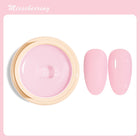 Misscheering 7.5ml Nude Pink Removable Gel Nail Polish UV/LED Gel Suitable  All Skin Tones Professional Nail Salons And Home DIY