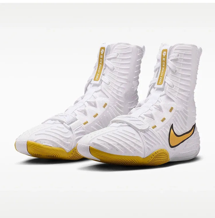 Nike genuine Hyperko 3 men's and women's high top breathable training boxing shoes HV6696-100
