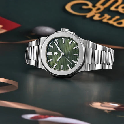 PAGANI DESIGN 2026 Nuovo Orologio Automatico di Lusso da Uomo, Orologio da Polso Meccanico in Acciaio Inossidabile con Vetro Zaffiro, Quadrante a Barile da 40MM