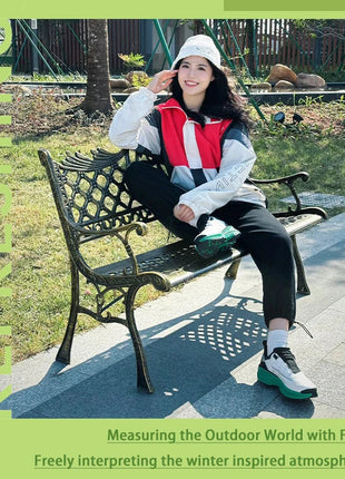 ONEMIX autunno inverno scarpe sportive Casual impermeabili da uomo scarpe da passeggio all'aperto abbigliamento leggero scarpe da papà antiscivolo da donna PlatiNum