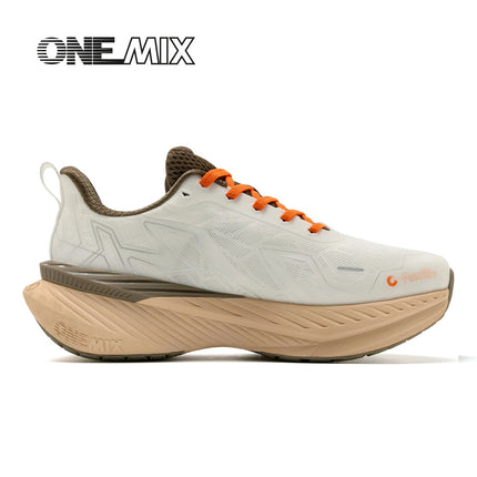 ONEMIX Scarpe da Corsa Leggere per Autunno, per Uomo e Donna, con Ammortizzazione Stabile e Resistenza agli Urti, Scarpe da Passeggio Sportive PlatiNum