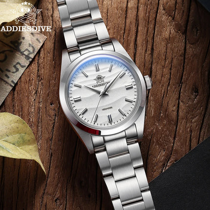 ADDIESDIVE Top Brand AD2030 Woman Quartz Watches Japan VH31 316L Stainless Steel Wristwatch Business 10Bar Waterproof Sport