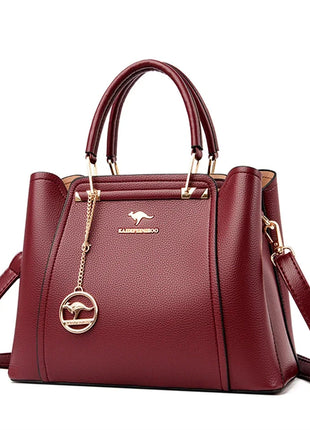 2024 Luxury Women Designer 3 Layers Shoulder Crossbody Sac Ladies Large Capacity Leather Handbags Shopper Brand Messenger Totes PlatiNum