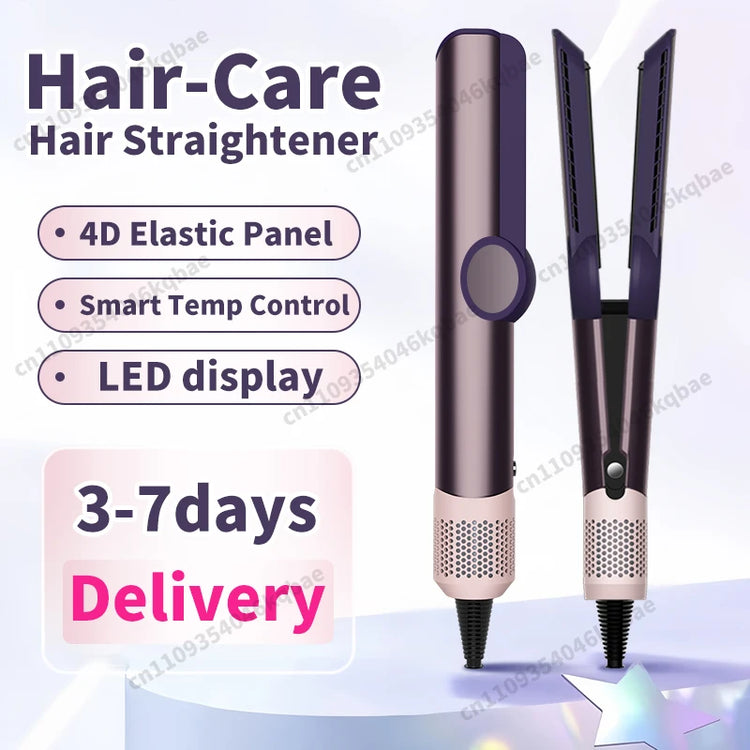 Professional Hair-care Styling Tool Hair Straightener & Hair Dryer Heat-Up Hair Flat Iron Negative Ion Iron Household Hair Dryer