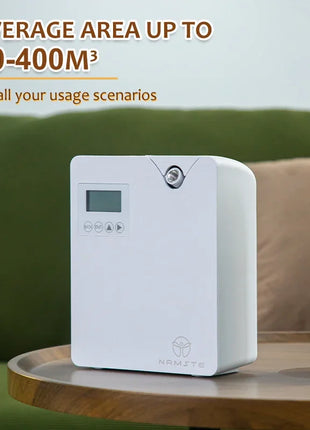 NAMSTE Diffusore di oli essenziali per la casa con macchina per l'aria profumata con tecnologia intelligente Spruzzatore per deodoranti per aromaterapia Bluetooth WiFi