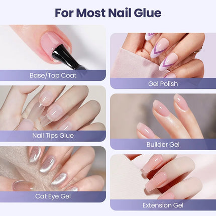 Professional UV LED Nail Lamp Single Thumb Auto Sensor Gel Nail Curing Lamp Fast Drying Nail Dryer for Manicure Pedicure Salon