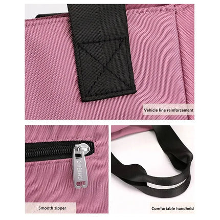 High Quality Large Capacity Handbag Tote Bags Lightweight Waterproof Nylon Shoulder Bag For Work School And Travel Shoulder Bags PlatiNum