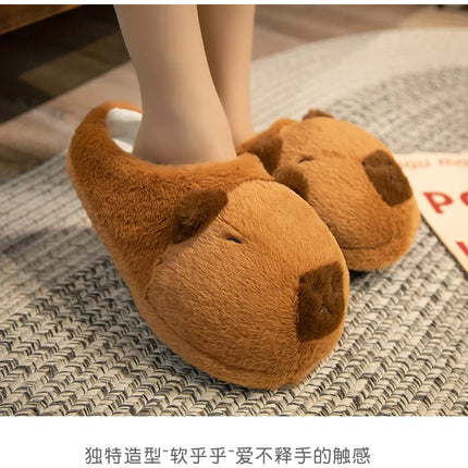Winter Capybara Cosplay Costume Robes Adult Kigurumi Unicorn Onesie Anime Nightgown Halloween Cartoon Pajamas Sleepwear