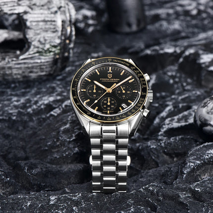 2026 Nuovo PAGANI DESIGN 1701 V5 Orologi da uomo Orologio al quarzo di lusso da uomo Sport Cronografo velocità AR Vetro zaffiro 100M Impermeabile