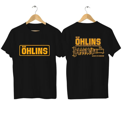 Desktop_Amazing Tees Men's Ohlins Shock Suspension Car Motorcycle Sport Racing T Shirt Summer Casual Oversized Men's Short Sleeve