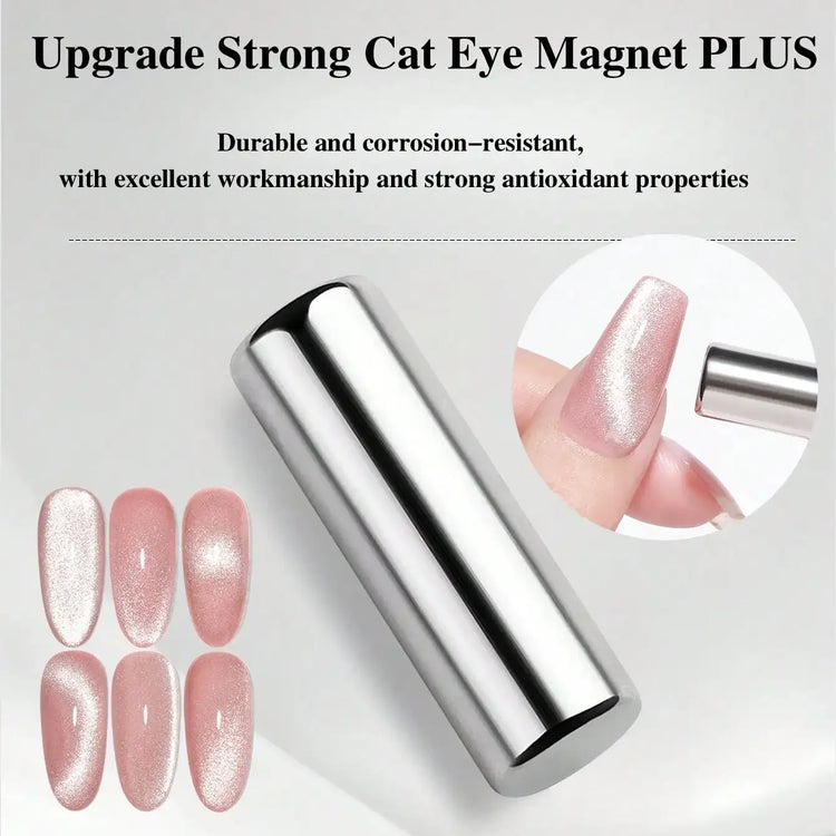 3x0.7cm Round Nail Art Cat Eye Gel Magnetic Pen for Gel Polish 3D Cat Eye Nails Painting Strong Magnet Stick Manicure DIY 2030