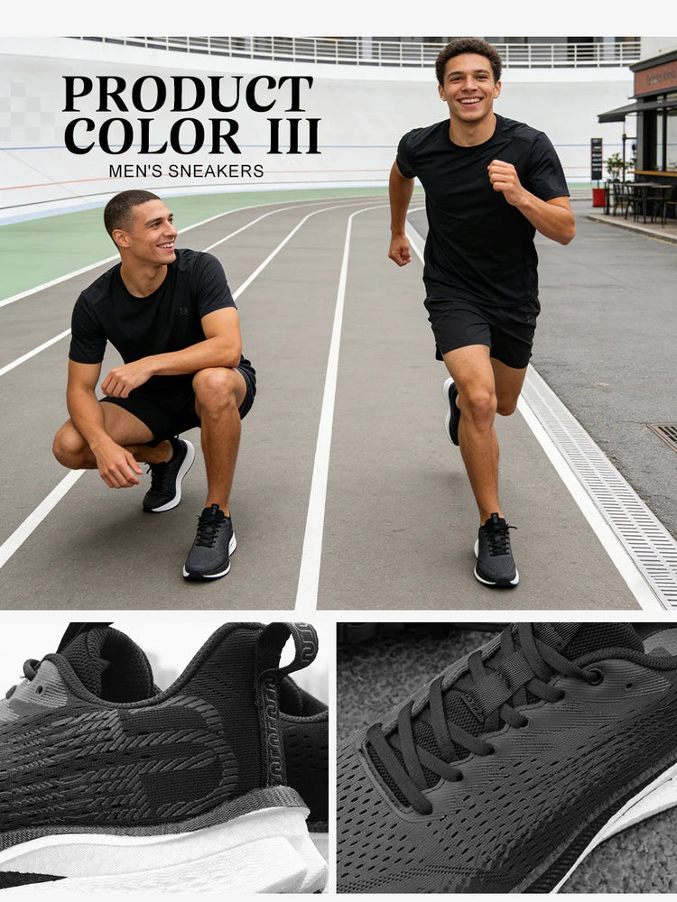 Baasploa Running Shoes Men Carbon Plate Professional Cushioning Anti-slip Sneaker Female Casual Breathable Jogging Sports Shoes PlatiNum