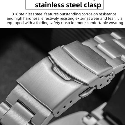 ADDIESDIVE Men's Diving Watch 200 Waterproof Sapphire Glass Quartz Watch BGW9 Luminous Stainless Steel Business Fashion Watch