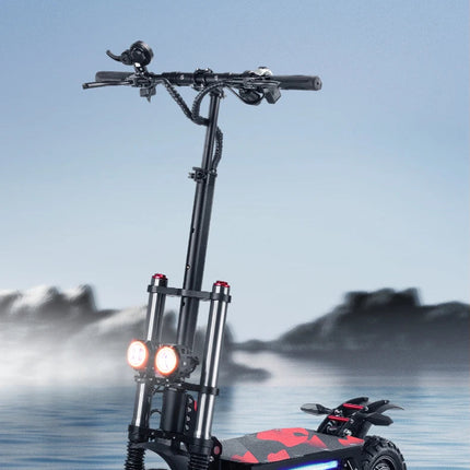 Boyueda S3-11 scooter elettrico 2*3000W doppio motore 60V38A batteria scooter elettrico fuoristrada urbano scooter elettrico da 11 pollici platinumshop