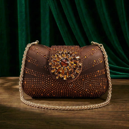Zapatos y Bolso Nuevos de Diseño Italiano Azules con Diamantes de Imitación, Tacón Alto, Estilo de Moda, Zapatos de Tacón para Máxima Comodidad, Zapatos de Mujer