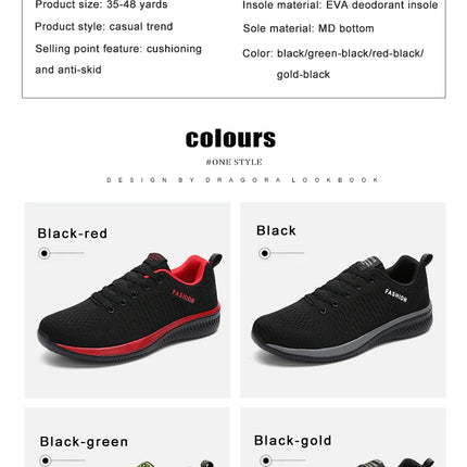 Scarpe da ginnastica da uomo e da donna in maglia, traspiranti, atletiche, da corsa, da passeggio