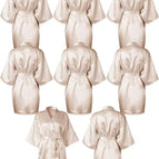 8 set of champagne / Taglia Unica