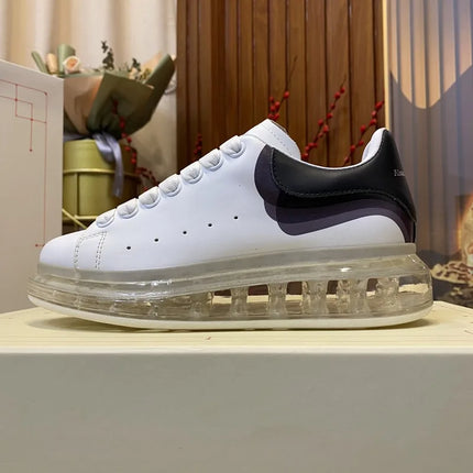 Handmade Men Casual Shoes Genuine Leather Oversize Platform Sneakers Air Cushion Trainers Man Flat Loafers Daily Office Footwear