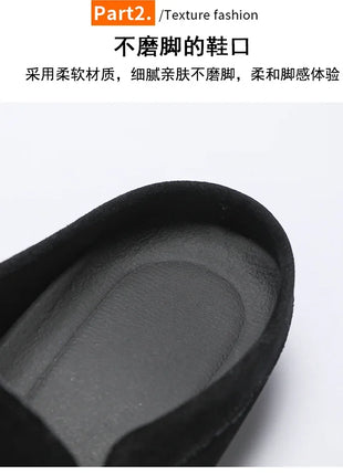 Mocassino 2026 ‌   Scarpe da uomo leggere estive, modello mocassino, slip-on traspiranti casual con mezza soletta, per uomo