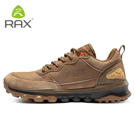 RAX Running Shoes Men&Women Outdoor Sport Shoes Breathable Lightweight Sneakers Air Mesh Upper Anti-slip Natural Rubber Outsole PlatiNum