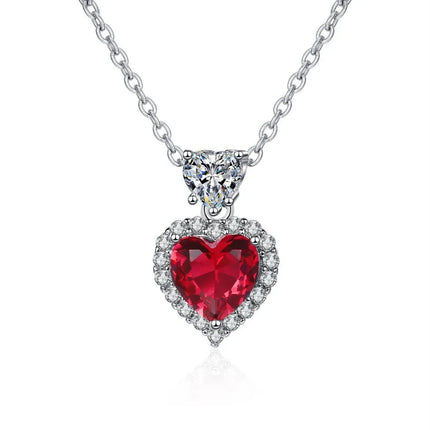 925 Sterling Silver Necklace For Women Round Pendent Sparkling Pave CZ Necklace Fashion Anniversary Birthday Jewelry Gifts N325 PlatiNum