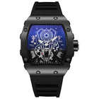 1/2PCS Casual cinturino in silicone orologi sportivi da uomo di lusso quadrante grande orologio al quarzo da uomo Reloj Hombre (senza scatola) platinumshop