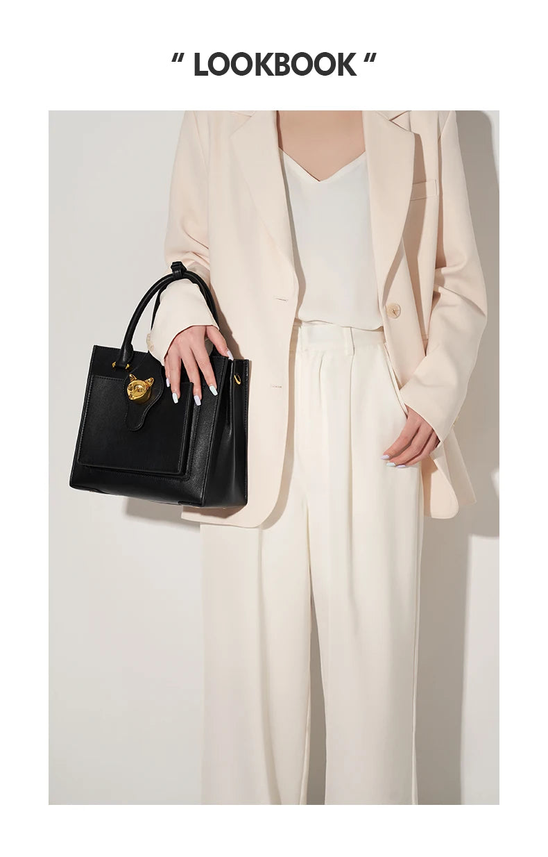 BAFELLI 2025 NUOVA BORSA DA DONNA CAT LUSSO IN PELLE FASHION BUSINESS Spalla Elegante CASUAL CROSSBODY FEMALE BORSA UFFICIALE LADY