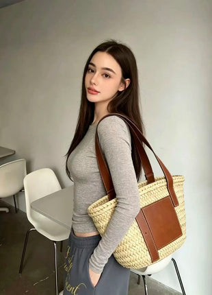 Borsa in pelle morbida, borsa a tracolla da donna, borsa di alta qualità, borsa da lavoro.