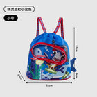 Borsa da nuoto per bambini con separazione asciutta e bagnata Borse da nuoto impermeabili Borsa sportiva per zaino da spiaggia simpatico cartone animato per bambini