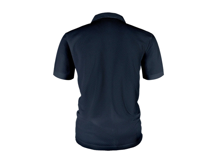 T-shirt estiva a maniche corte da uomo con risvolto in seta ghiacciata, top da uomo
