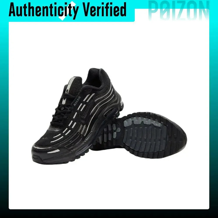 Nike AIR MAX TL 2.5 Textile, Synthetic Leather Breathable Low top Casual Shoes Men's Black FZ4110-002
