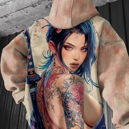 Anime Character 3d Print Hoodies Men Women Fashion Hoodies Sweatshit Sexy Girls Coats Women Sweats Womens Clothing Oversized New